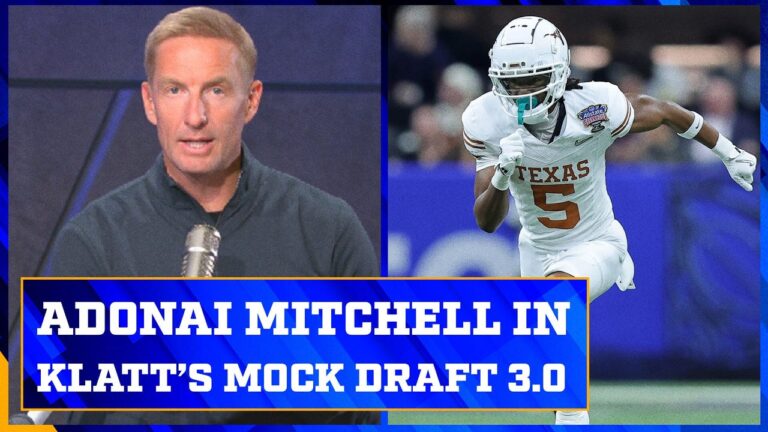 Chop Robinson & Adonai Mitchell in Joel Klatt’s mock draft 3.0