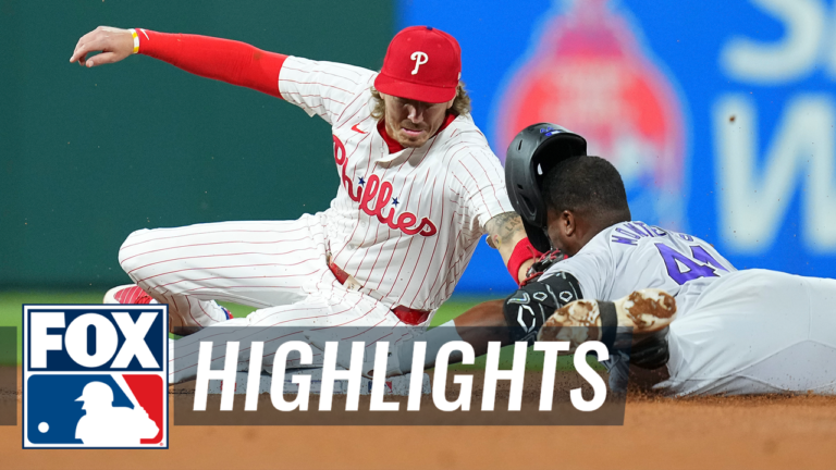 Colorado Rockies vs. Philadelphia Phillies Highlights