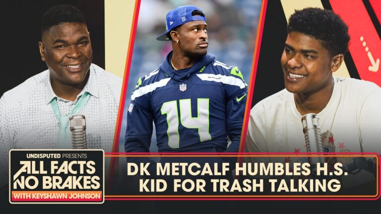 DK Metcalf, Seahawks WR Humbles High School Kid for Trash Talking