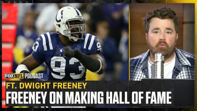 Dwight Freeney describes the emotions of entering the NFL Hall of Fame