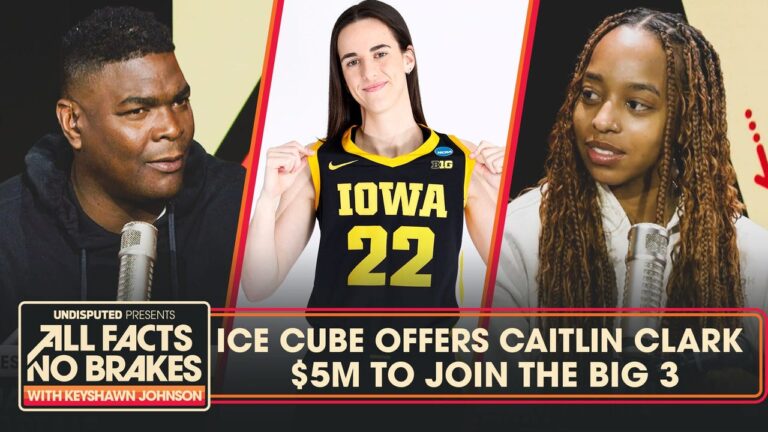 Ice Cube offers Caitlin Clark $5M to join the BIG 3