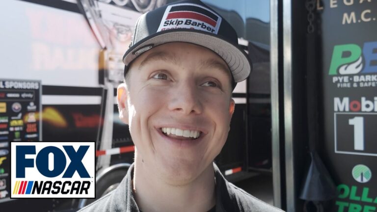 John Hunter Nemechek on the pressure of driving for accomplished drivers