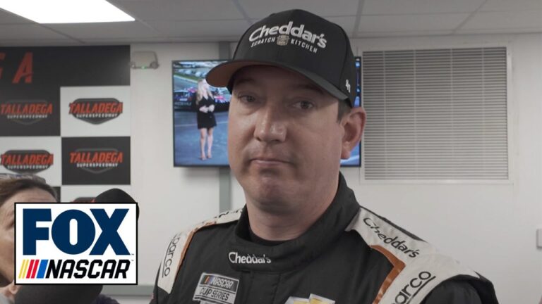 Kyle Busch on racing for stage points while being on the playoff bubble