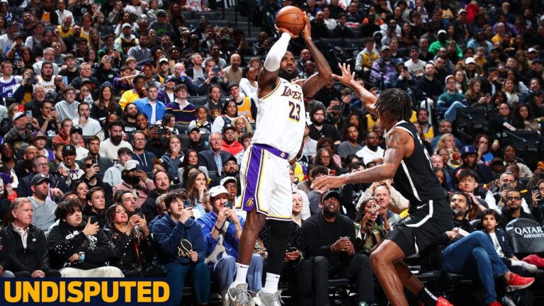 Lakers beat Nets: LeBron scores 40 Pts with career best 3-PT shooting performance