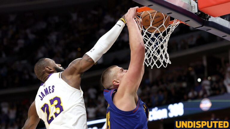 Lakers fall to Nuggets in Game 1: LeBron has slow 2nd Half, Jokić post 32-12-7