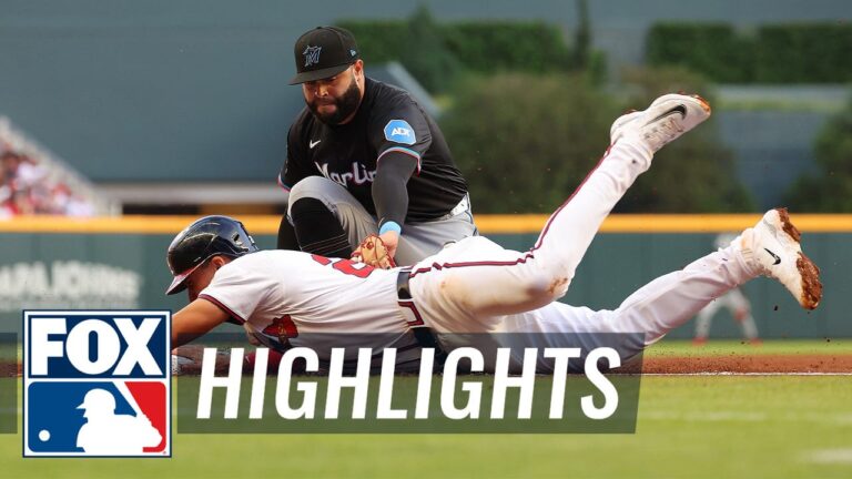 Marlins vs. Braves Highlights