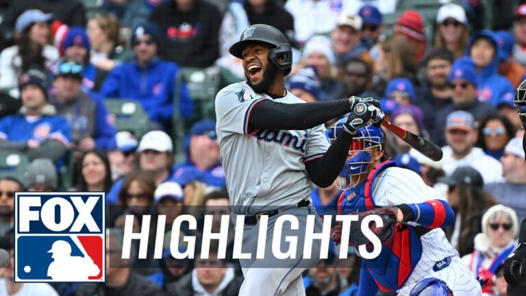 Marlins vs. Cubs Game 1 Highlights