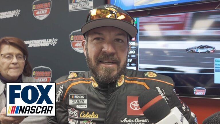 Martin Truex Jr. speaks on the restart zone and how it affected the race in Richmond