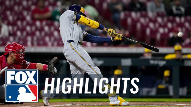 Milwaukee Brewers vs. Cincinnati Reds Highlights