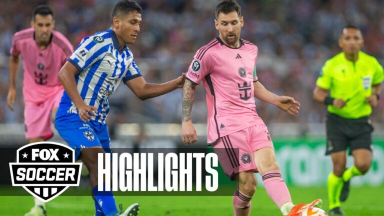 Monterrey vs. Inter Miami CF Highlights