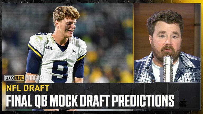 NFL Draft: FINAL QB predictions ft. J.J. McCarthy, Jayden Daniels and Drake Maye