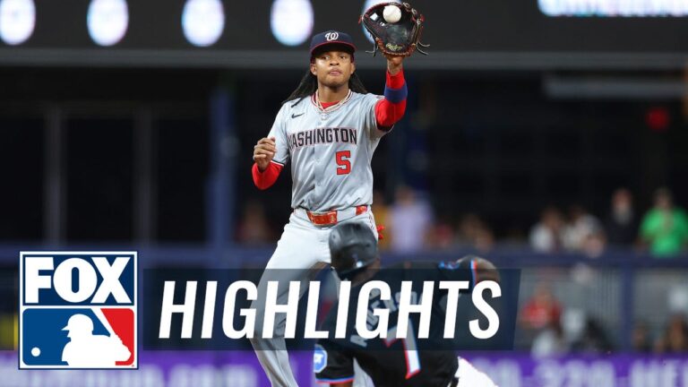 Nationals vs. Marlins Highlights