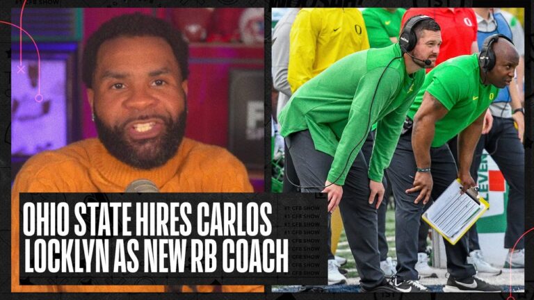 Ohio State hires Carlos Locklyn as their new running backs coach