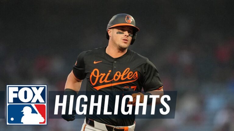 Orioles vs. Angels Highlights