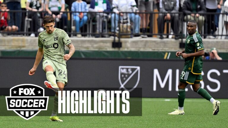 Portland Timbers vs. LAFC MLS Highlights