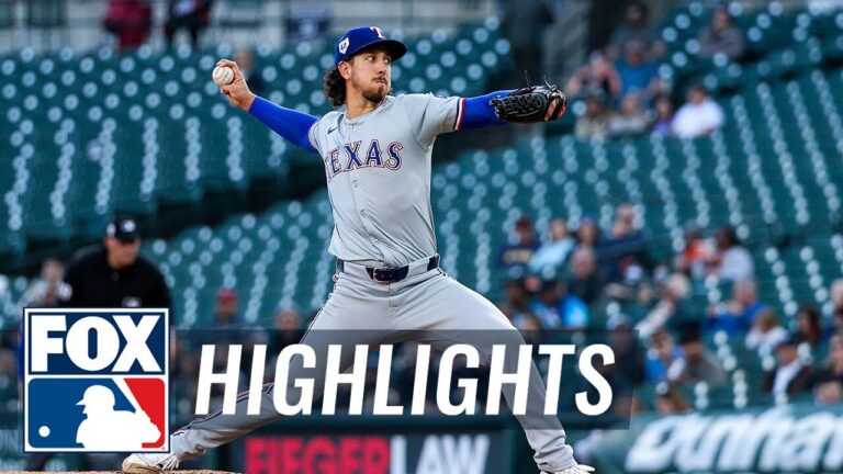 Rangers vs. Tigers Highlights