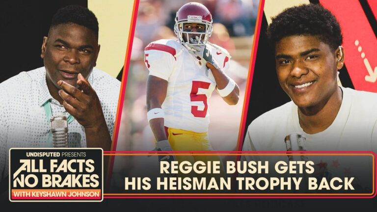 Reggie Bush Gets His Heisman Trophy Back - USC legend Keyshawn Johnson reacts