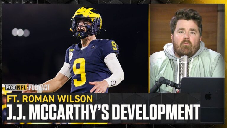 Roman Wilson reveals what makes J.J. McCarthy so intriguing in the NFL Draft