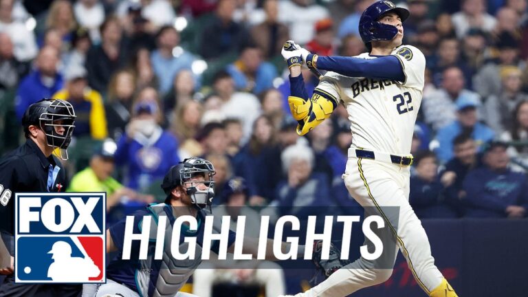 Seattle Mariners vs. Milwaukee Brewers Highlights