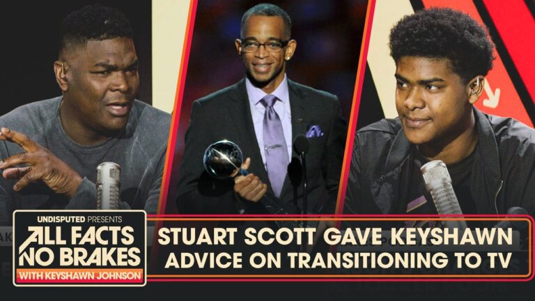 Stuart Scott told Keyshawn “Don’t Allow Them To Change You” when transitioning to TV