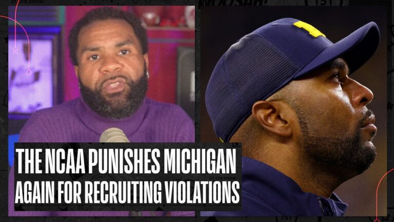 The NCAA punishes Michigan for more recruiting violations