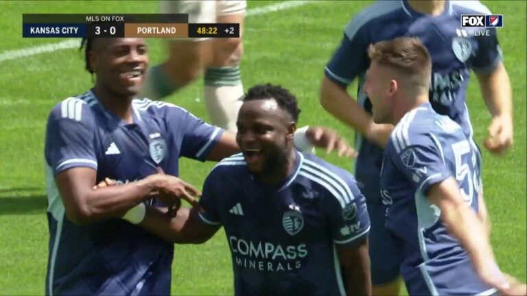 William Agada notches a brace as Sporting Kansas City extends lead over Portland Timbers