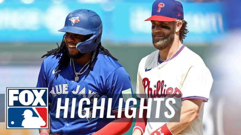 Blue Jays vs. Phillies Highlights