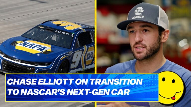 Chase Elliot on the transition to NASCAR’s next-gen car