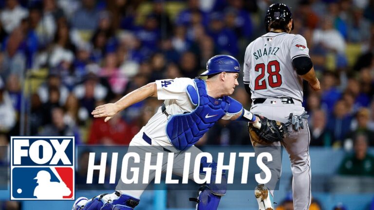 Diamondbacks vs. Dodgers Highlights