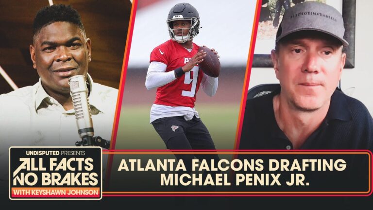 Drew Bledsoe reacts to Falcons drafting Michael Penix Jr.