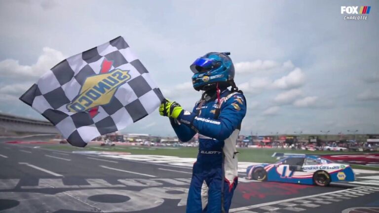 FINAL LAPS: Chase Elliott takes the checkered flag in Charlotte to win BetMGM 300