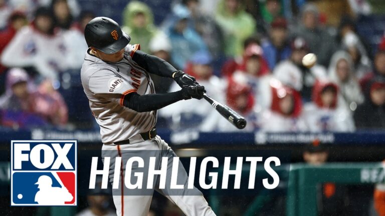 Giants vs. Phillies Highlights