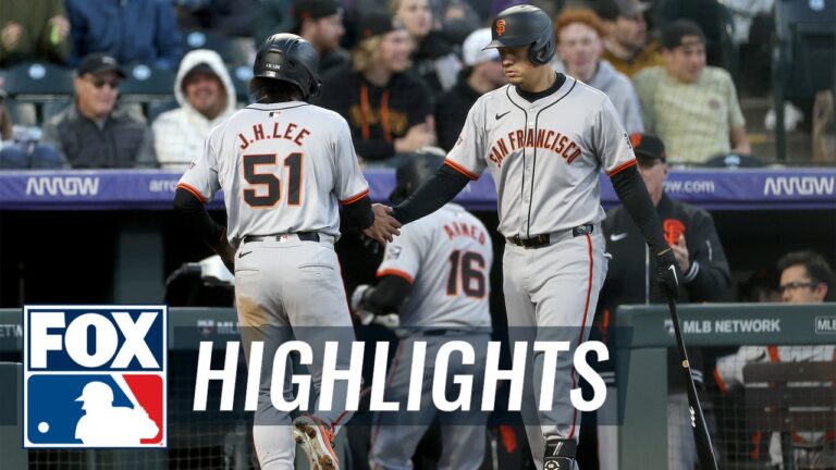 Giants vs. Rockies Highlights