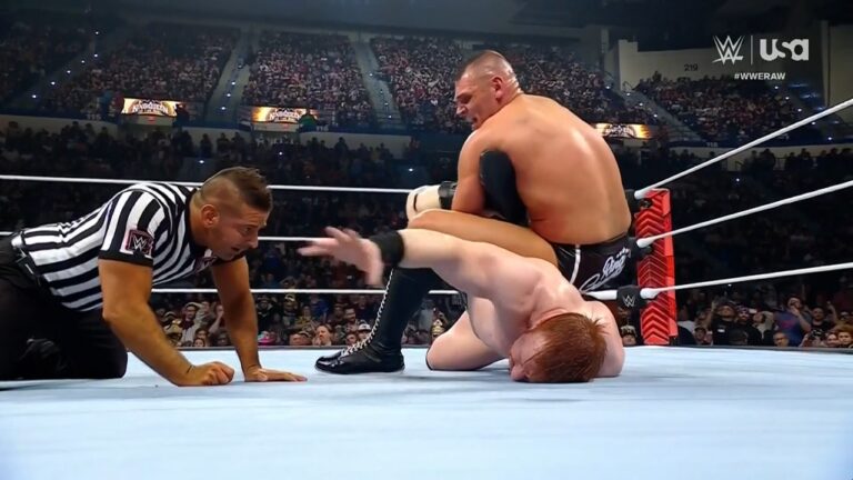 Gunther vs. Sheamus King of the Ring Tournament Match ends in tap out on Raw