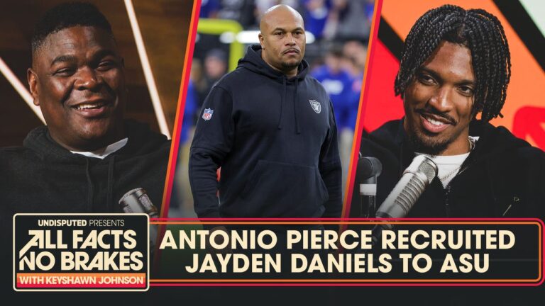 Jayden Daniels anticipates facing former coach & Raiders HC Antonio Pierce