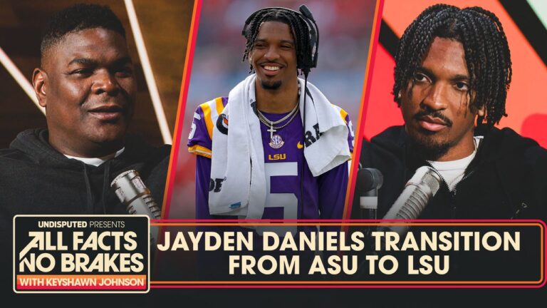 Jayden Daniels on transition from ASU to LSU: "They live eat & sleep football"