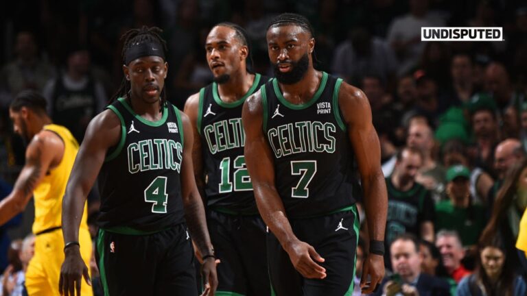 Jaylen Brown goes off for 40 points in Celtics Game 2 win vs. Pacers