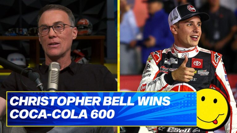 Kevin Harvick on Christopher Bell’s rain-shortened Coca-Cola 600