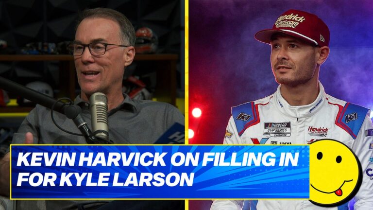 Kevin Harvick on filling in for Kyle Larson at All-Star Race, Larson’s success on the track