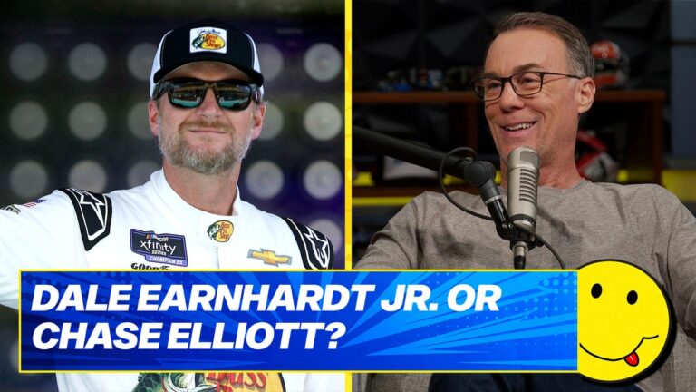 Kevin Harvick picks Dale Earnhardt Jr. over Chase Elliott