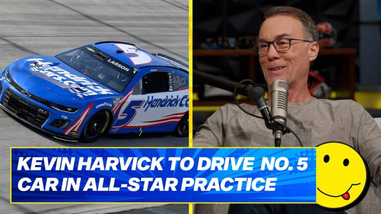 Kevin Harvick to drive No.5 car for Kyle Larson in All-Star Race practice