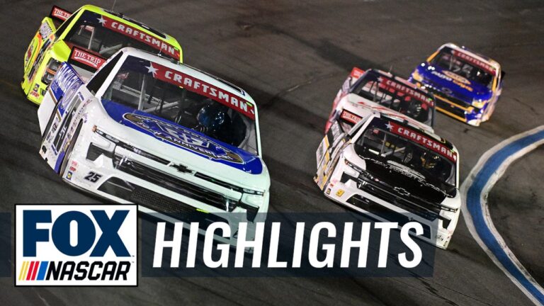 NASCAR Craftsman Truck Series: North Carolina Education Lottery 200 Highlights