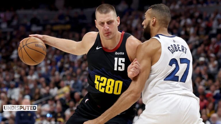 Nikola Jokić finishes with 40 points, 13 assists to take series lead over T-Wolves