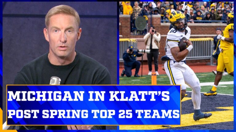 Ohio State, Michigan & Utah in Joel Klatt’s post spring top 25