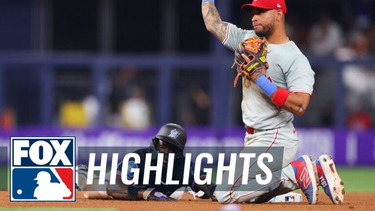 Phillies vs. Marlins Highlights