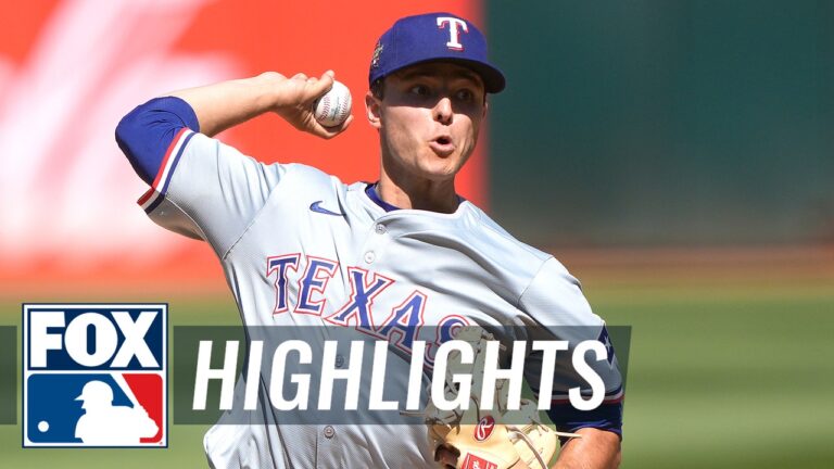 Rangers vs. Athletics Game 2 Highlights