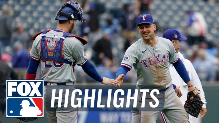 Rangers vs. Royals Highlights