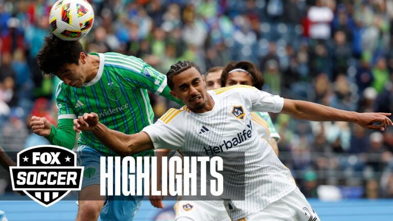 Seattle Sounders FC vs. LA Galaxy Highlights