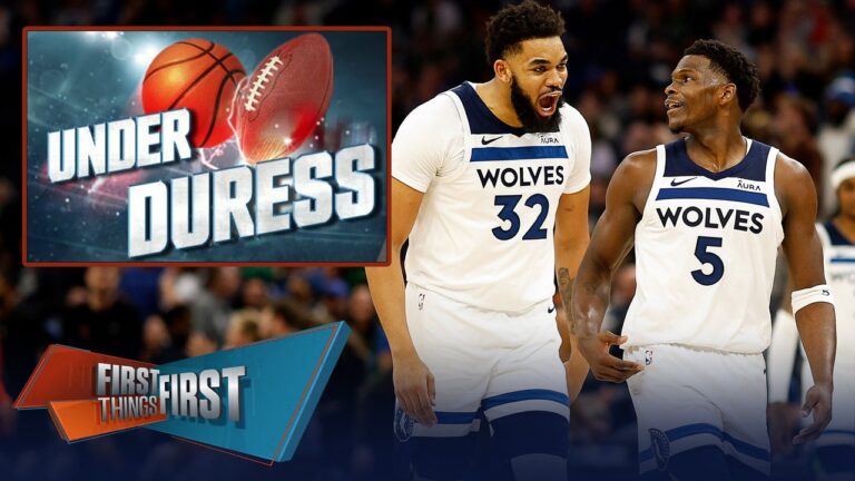 T-Wolves stars Anthony Edwards & Karl-Anthony Towns headline the Under Duress List