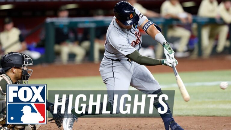 Tigers vs. Diamondbacks Highlights